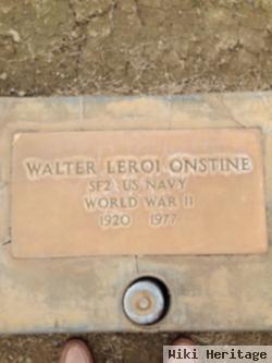 Walter L. Onstine