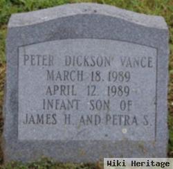 Peter Dickson Vance