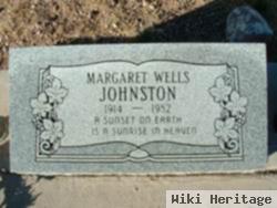 Margaret Eunice Wells Johnston