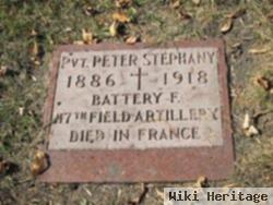 Peter Stephany, Pvt.