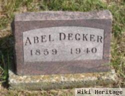 Abel Decker