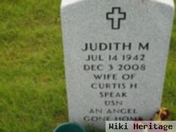 Judith M Speak