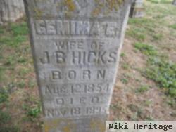 Gemima Elizabeth Wyrick Hicks