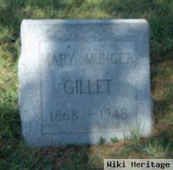 Mary Munger Gillet