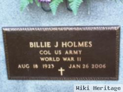 Col Billie J. Holmes