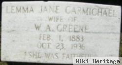 Lemma Jane Carmichael Greene