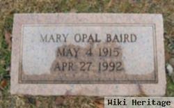 Mary Opal Baird