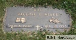 Pauline E Albee