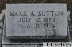 Maxie A. Sutton