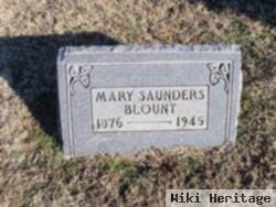 Mary Saunders Blount