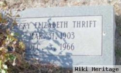 Rebecca Elizabeth Dixon Thrift