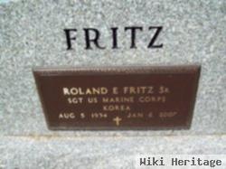 Roland E "ron" Fritz, Sr