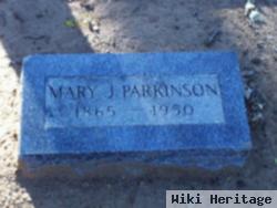 Mary Jane Mcwhorter Parkinson