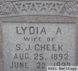 Lydia A. Moore Cheek