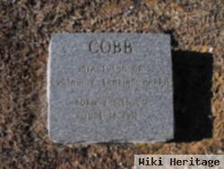 Infant Son Cobb