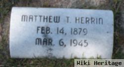 Matthew Thomas Herrin, Sr