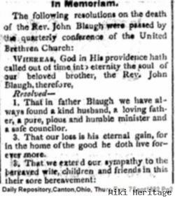 Rev John Blaugh