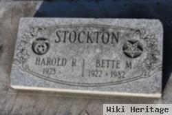 Harold R. Stockton