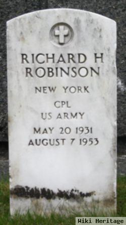 Corp Richard H. Robinson