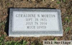 Geraldine N Norton Morton