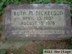 Ruth M. Nickelson