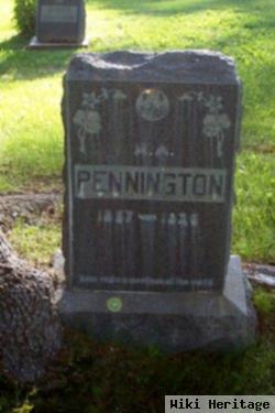 M A Pennington