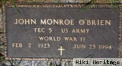 John Monroe "pete" O'brien