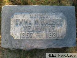 Emma Martha Balser Yearance