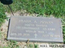 Frank A Joslyn