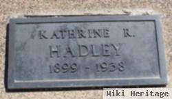 Kathrine R Hadley