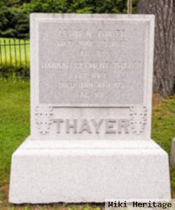 Lewis W Thayer