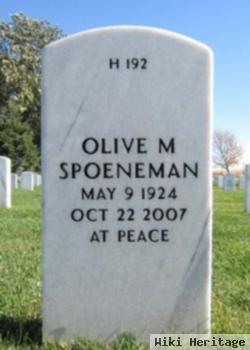 Olive Mae Bricker Spoeneman