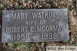 Mary "minnie" Watkins Moorman