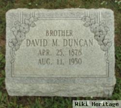 David M Duncan