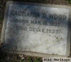 Zacharia D. Wood