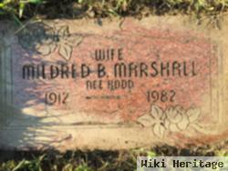 Mildred B Hood Marshall