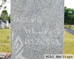 Sarah E. Williams