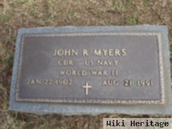 Cdr John Ryan Myers, Sr