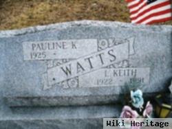 Pauline K Watts