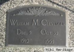 William M "bill" Clevenger