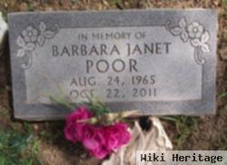 Barbara Janet Poor