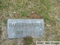 Harold D. Hayden