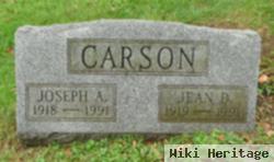 Jean D Carson