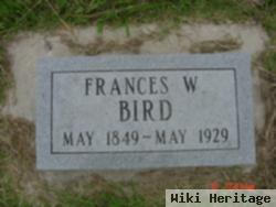 Frances W. Willbanks Bird