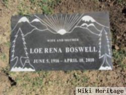 Loe Rena Boswell