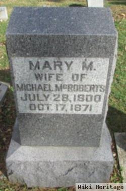 Mary M. Smith Mcroberts