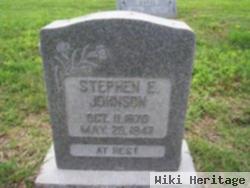 Stephen E. T. "s.e.t." Johnson