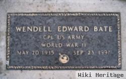 Wendell Edward Bate