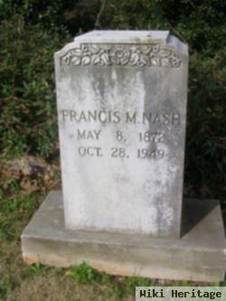 Francis Marion Nash, Sr