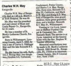 Charles W.h. May